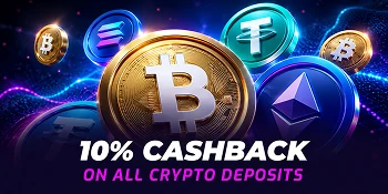 Cosmobet crypto cashback promotion